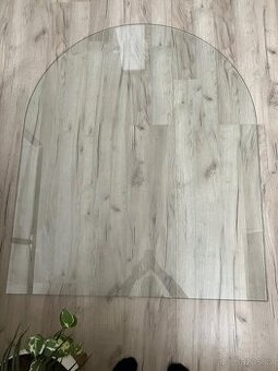 Sklo pod kamna 120 x 100 cm