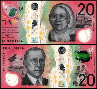 Austrálie - 20 Dolarů bankovka, 2019, UNC