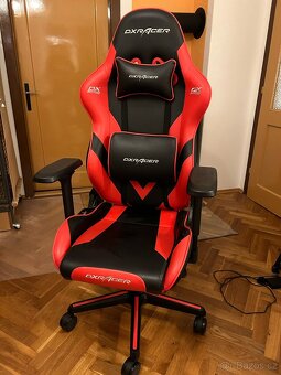 PC herní židle DXRacer - GB001/NR