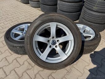 4x al kola 5x120 17 + pneu letní 235/55 R17 103