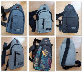 crossbody batohy - různé druhy