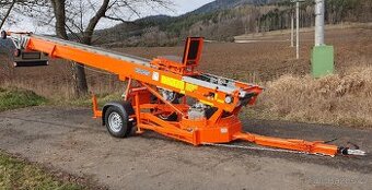 Stavební výtah BÖCKER 31m + kloub 6m - motor HONDA - CZ SPZ