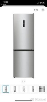 Kombinovaná lednice Gorenje NRK6192AXL4 – nerez