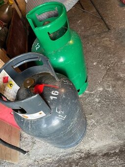 Pb láhev 10kg plná a jena prázdná