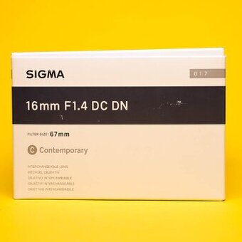 Sigma 16/1.4 DC DN Contemporary Nikon Z | 57335459 | Rozbale