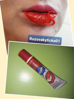 Slupovaci barva na rty, voděodolná dlouhotrvající rtěnka