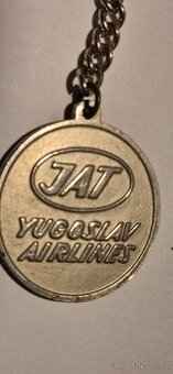 Vintage přívěsek  JAT Yugoslav Airlines