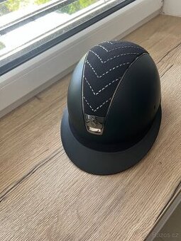 Jezdecká ochr. helma Samshield Shadowmatt Miss Shield