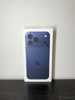 iPhone 17 Pro Max 256GB: ZÁRUKA 24 měsíců, CZ distrib., NOVÝ