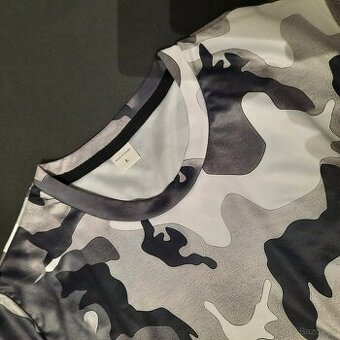 Tričko maskáčový  vzor