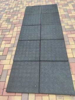 Prodám gumové ochrané desky na dětské hřiště