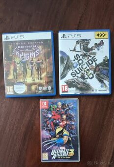 PS5 + Nintendo hry
