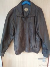 Pánská kožená bunda