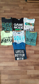 7x tričko s krátkým rukávem vel. 158/164