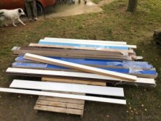 Lemovací lišty z dřevotřísky laminované