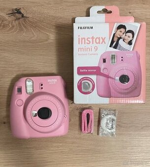 Instax Mini 9 JAKO NOVÝ, nepoužívaný