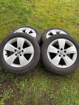 Originál Škoda letní alu kola 185/60R15 5x100