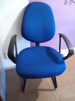 Polstrovaná kancelářská židle 2ks