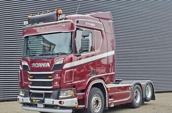 Scania R580 V8 XT - 6x2 – Tahač + Hydraulika 80t – EURO 6