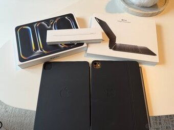 iPad Pro 11" M4 256GB + Magic Keyboard, Pencil, Folio case