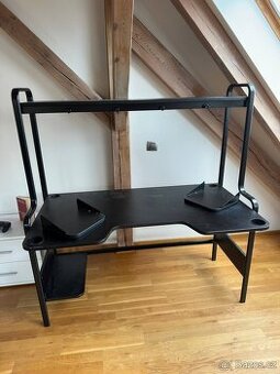 IKEA FEDDE Psací stůl, černý, 18x74x146 cm