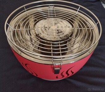 Gril na dřevěné uhlí Florabest Lidl