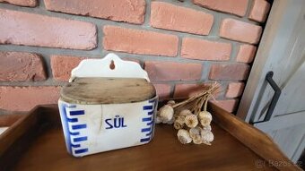 SLÁNKA STAROŽITNÁ NÁSTĚNNÁ SŮL-znač.DITMAR URBACH