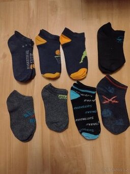 Nízké ponožky vel. 31-34 (8 párů)