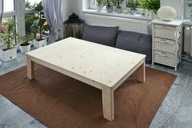 Japonský stůl Kotatsu - ruční výroba - 80x120x38 cm
