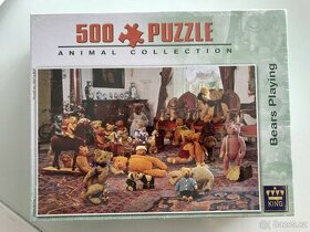 Puzzle medvědí rodina - 1