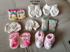 Ponožky + capáčky pro miminko - 1