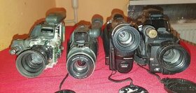 Sbírka VHS CCD videokamer (video kamer) BRNO
