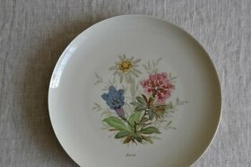 Starožitný porcelánový talíř - 1