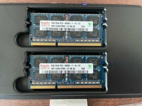 RAM 2 x 2GB PC3-8500S-07-10-F2