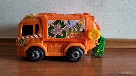 Popelarske detske auto Scania oranzove TOP STAV