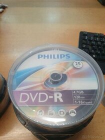 Philips DVD-R 4,7 GB 16X box 25ks