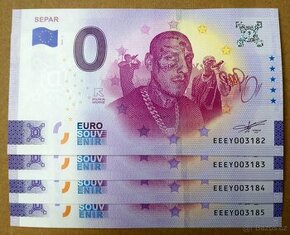 0 euro souvenir bankovka SEPAR EEEY 2024-2