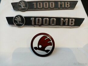 Škoda 1000mb mbx žábrovka znaky - 1