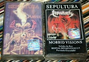 2x MC SEPULTURA - ARISE + MORBID VISIONS (levně)