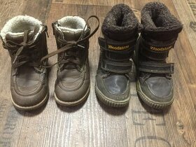 Zimní boty 24 a 26
