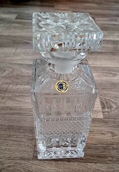 Křišťálová karafa na whisky 650ml, Bohemia