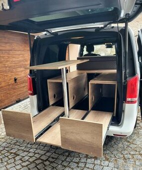 Vestavba minibus dodávka pick up
