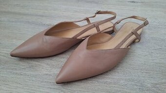 Béžové baleriny H&M vel.42 - 1