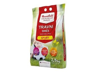Kvalitní travní směs Sport, 2,5 kg OSIVO Mountf.