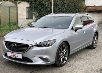 Mazda 6 2.2D KAMERA TEMPOMAT NAVI KŮŽE manuál 129 kw