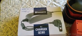 2 x baterie Husqvarna AB , BLI10 (36V) + nabíječka+ pouzdro