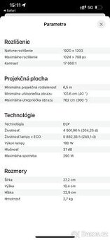Dataprojektor Acer S1213Hne Short Throw