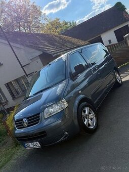 VW Multivan 2.5tdi 128kw automat 7 míst k pronájmu - 1