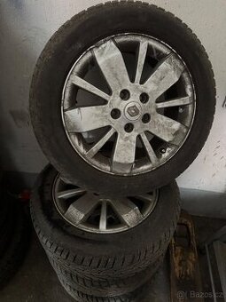 Alu kola 205/55R16 zimní pneu Renault Laguna 2 kola