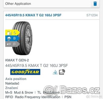445/45 R19,5